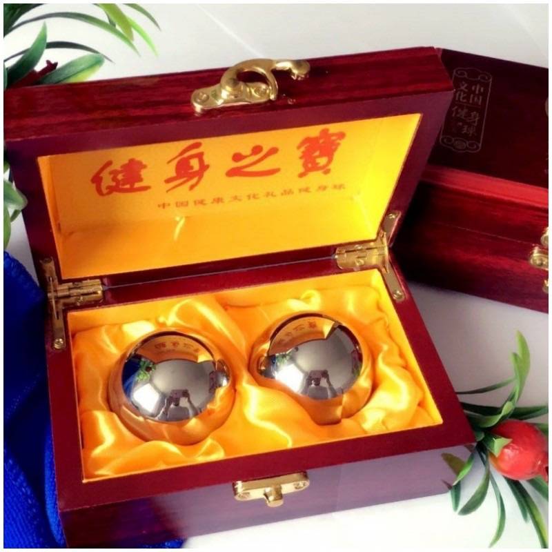 stainless steel 45mm a pair of 720 grams of wooden boxes
